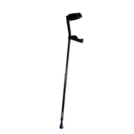 MILLENNIAL MEDICAL Millennial Medical MWD7000BK Short In-Motion Forearm Crutch; Black MWD7000BK